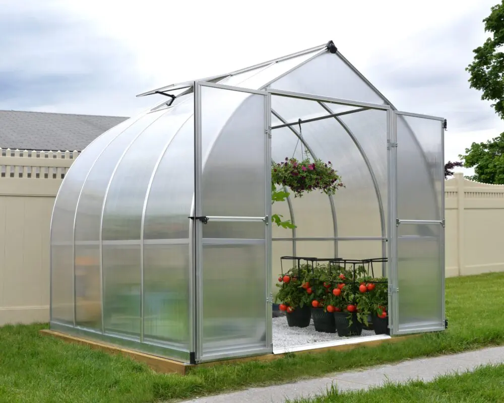 Bella Greenhouse 8x8 Easy Access