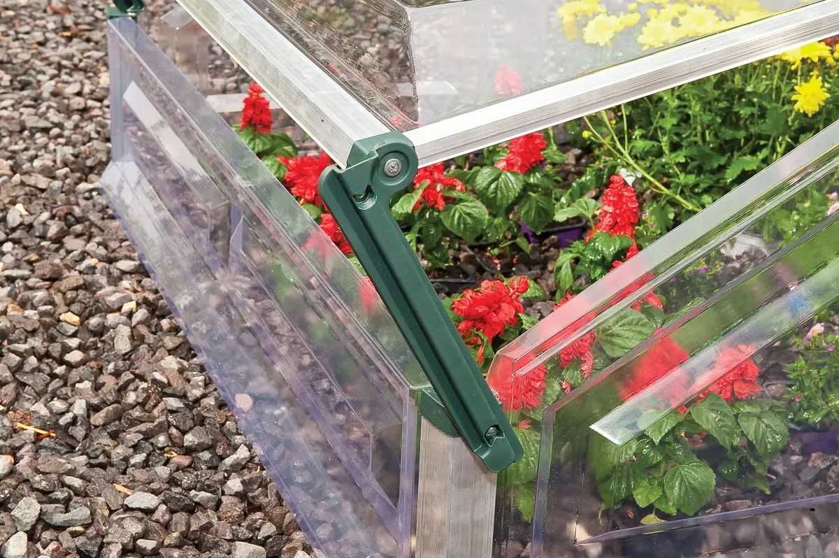 Double Cold Frame Greenhouse 3x3