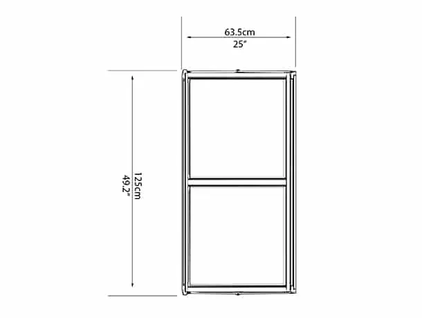 lean to greenhouse 4x2