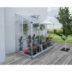 lean to 8x4 greenhouse 2