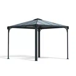 Palram Garden Gazebos Palermo 3000 Grey Bronze Cutout