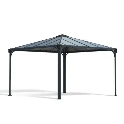 Palram Garden Gazebos Palermo 3600 Grey Bronze Cutout