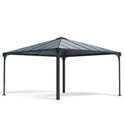 Palram Garden Gazebos Palermo 4300 Grey Bronze CutOut