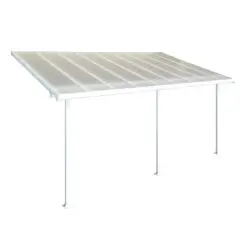 Palram Patio Cover Feria 3x5.4m White Clear