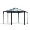 Palram Canopia Garden Gazebos Monaco Grey Grey