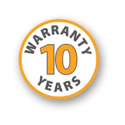 10 years warranty