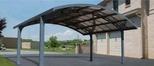 Arizona Carport EZ Link Kit - Arch