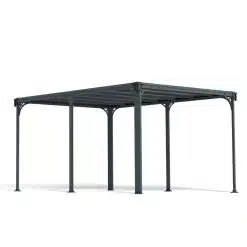 Palram Canopia Garden Gazebos Milano 4300 Grey Grey