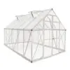 Silver frame greenhouse 8x12'