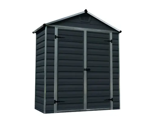 Skylight Storage Sheds 6x3 Midnight Grey