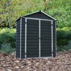 Skylight Storage Sheds 6x3 Midnight Grey