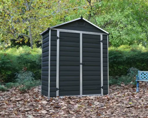 Skylight Storage Sheds 6x3 Midnight Grey