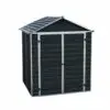 Skylight Storage Sheds 6x5 Midnight Grey