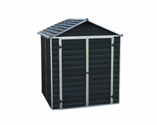 Skylight Storage Sheds 6x5 Midnight Grey