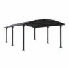 Arcadia 5000 DIY Carport Kit Grey - Broze | 502 x 359 cm