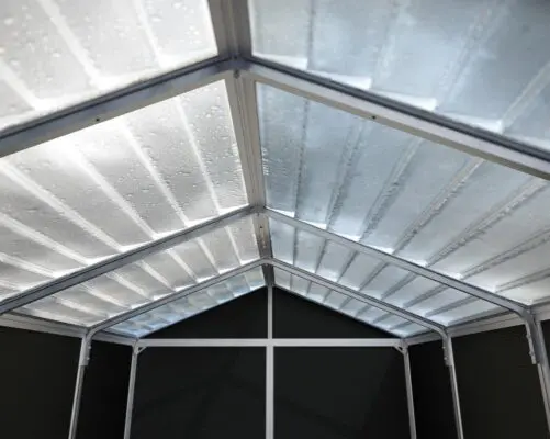 Palram Garden Sheds Rubicon Grey Transparent Roof