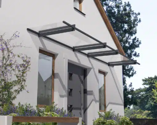 Palram Canopia Door Awnings Nancy 4100 Grey