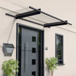 Palram Door Awnings Nancy 2050 Grey Clear