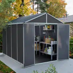 Palram Canopia Garden Sheds Rubicon 8x10