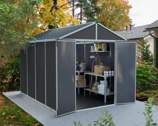 Palram Canopia Garden Sheds Rubicon 8x10