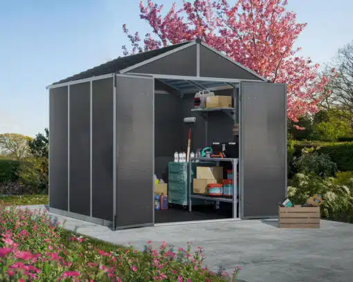 Palram Canopia Garden Sheds Rubicon 8x8