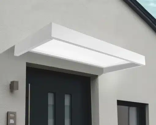 Palram Canopia Door Awnings Sophia 3X7 1X2,2 White White Main 2